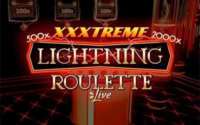 XXXtreme Lightning Roulette Live d'Evolution sur les casinos en ligne belges