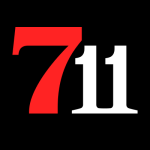 Logo van het Belgische online casino 711.be