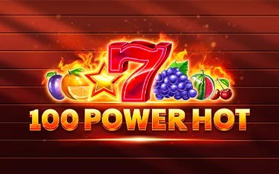 Vignet van 100 Power Hot, online slot van Amusnet
