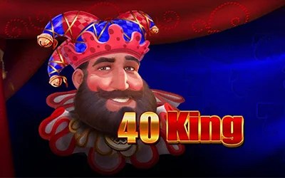 Vignette de 40 King, machine à sous d'Amusnet