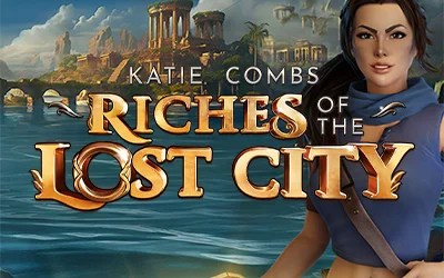 Vignet van Katie Combs - Riches of the Lost City, online dice game van Air Dice