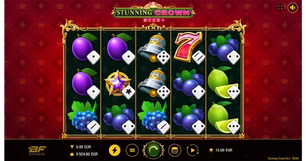 Gameplay van Stunning Crown Dice van BF Games